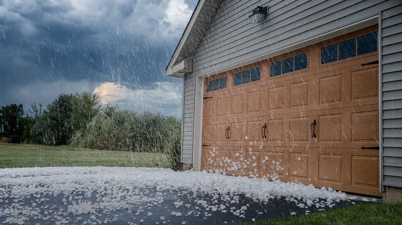 How to protect Garage Door from Storm Damage in Hendersonville
