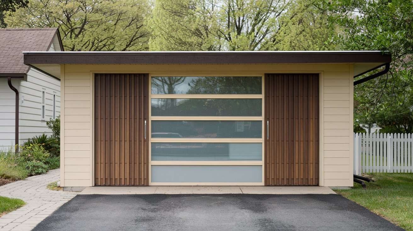Mid Century Garage Door Styles Vintage Modern Curb Appeal 2025