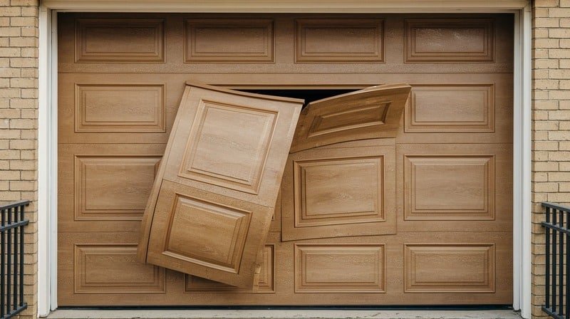 What Causes Garage Door Panel Warping In Tennessee