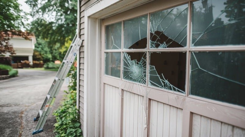 What Causes Garage Door Window Damage In Tennessee?