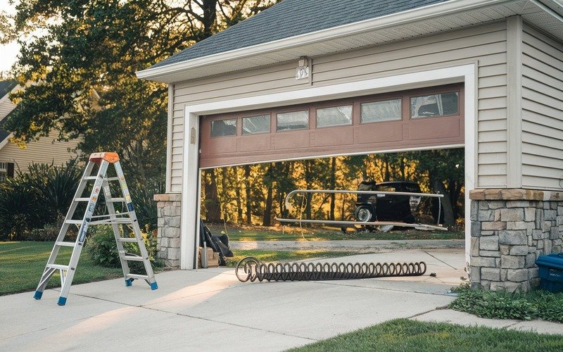 Garage Door Spring Service Cost In Hendersonville [2025]