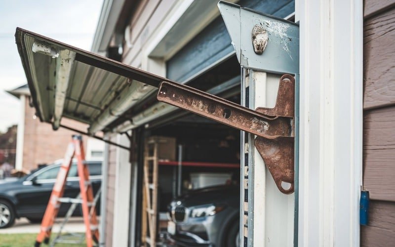 How Do I Fix Garage Door Hinge Issues in Tennessee