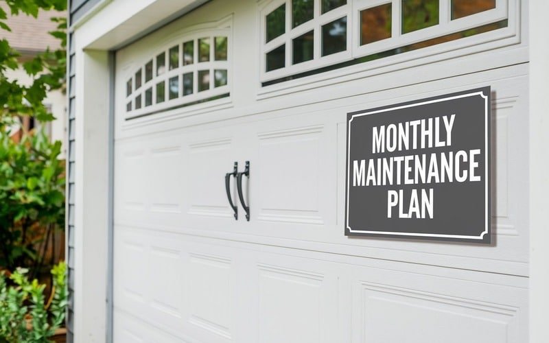 Monthly Garage Door Maintenance Plans in Hendersonville