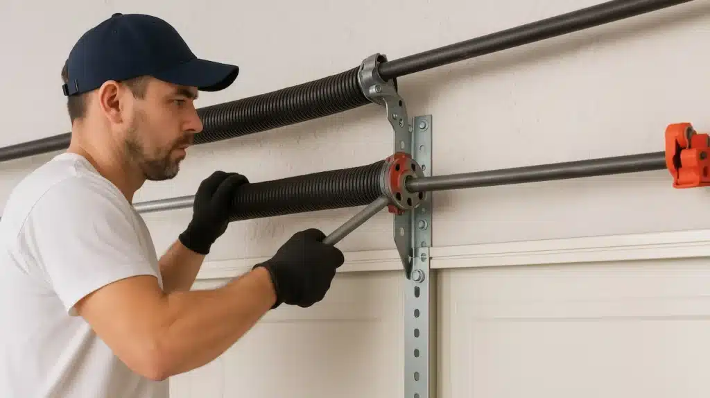 same-day garage door spring replacement Hendersonville